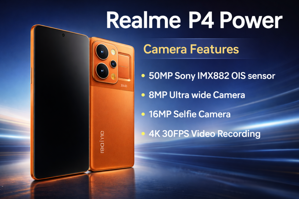 Realme P4 Power Camera Features