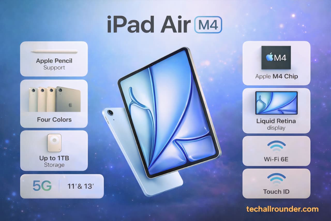 Apple iPad Air (2026) - Latest M4 Chip and Price in India