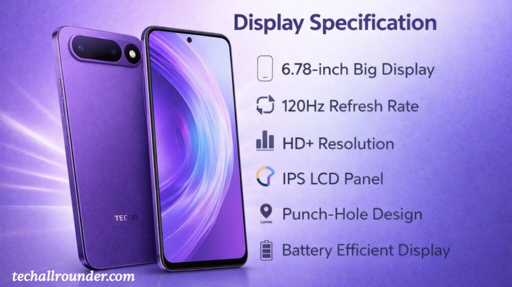 Techno Spark 50 Battery