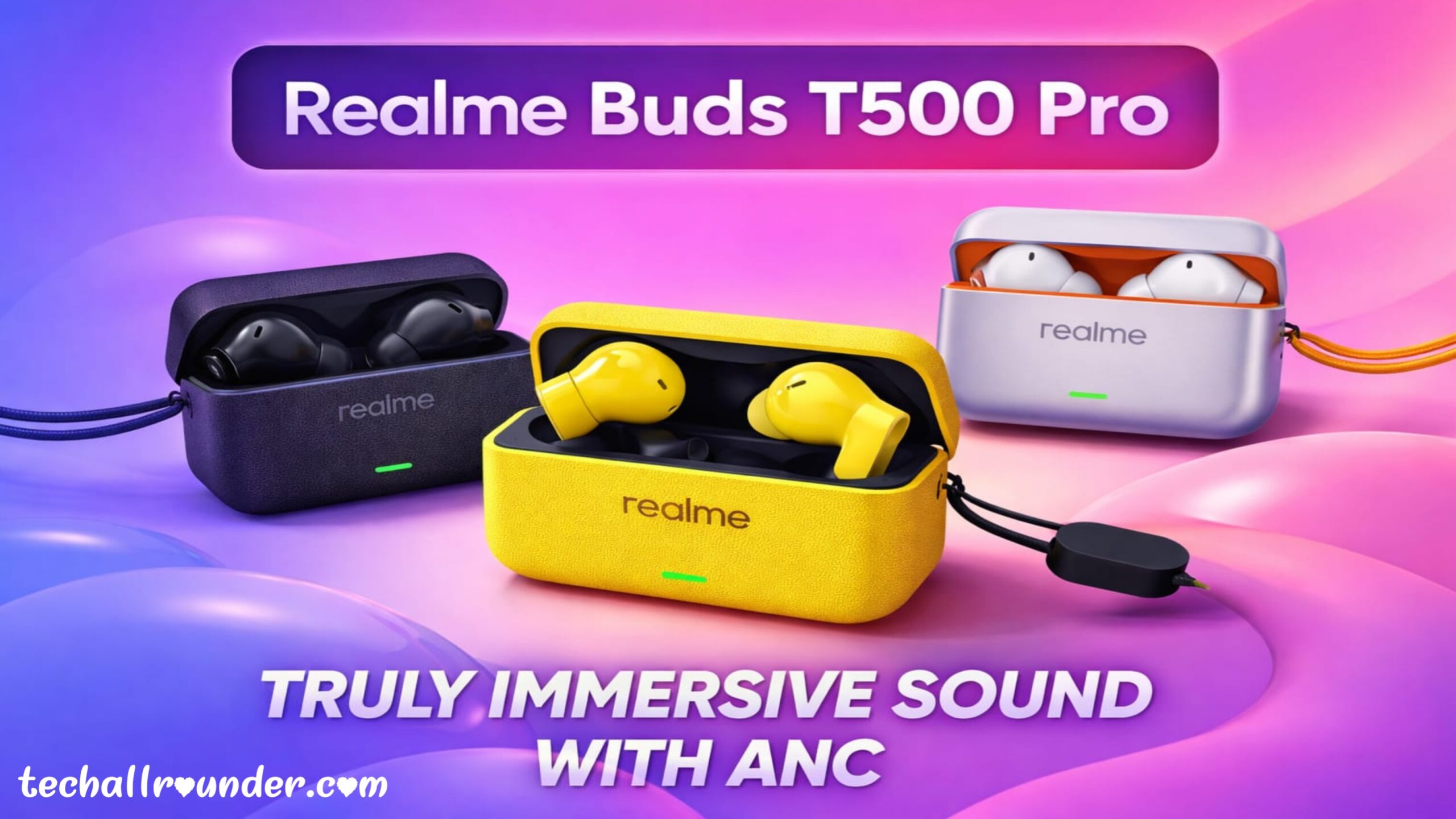 Realme Buds T500 Pro: Best Gaming ANC, Price, India Launch
