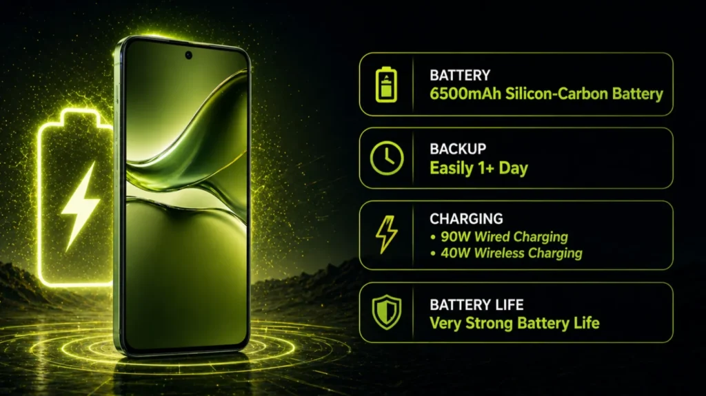 Vivo X300 FE battery capacity and fast charging