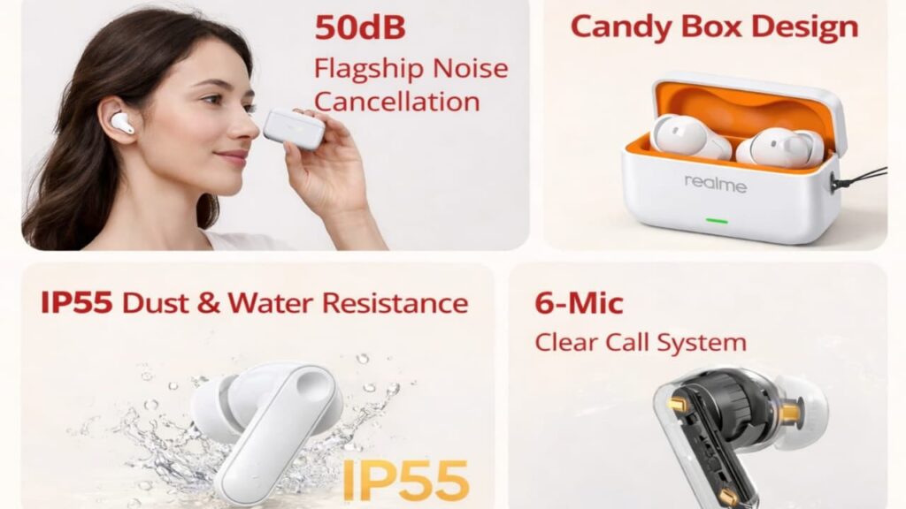 Realme Buds T500 Pro ANC