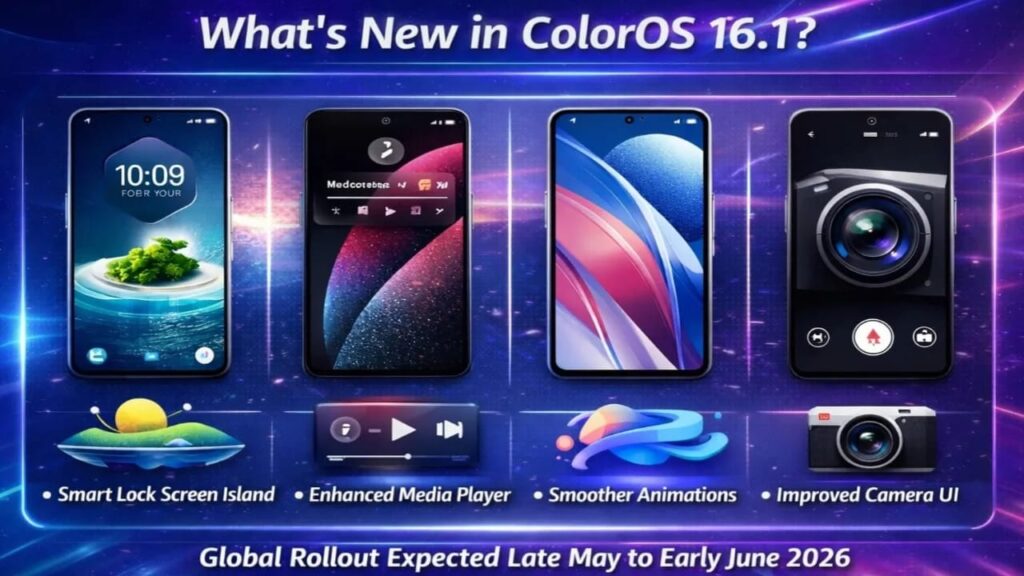 What's new in ColorOS 16.1?