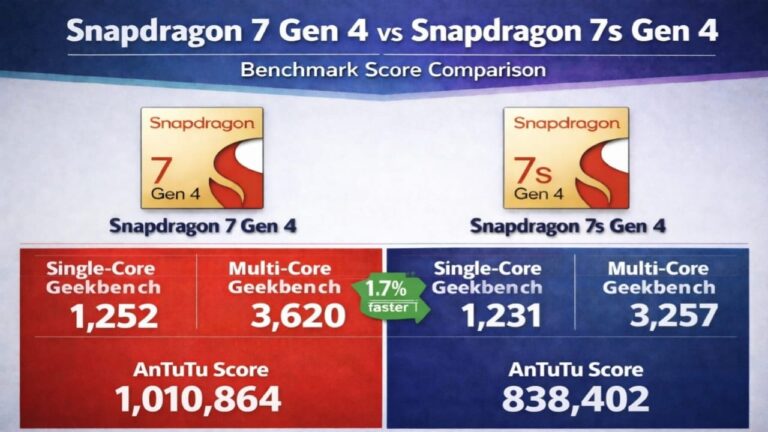 Snapdragon 7 Gen 4 vs 7s Gen 4: Big Difference Explained!