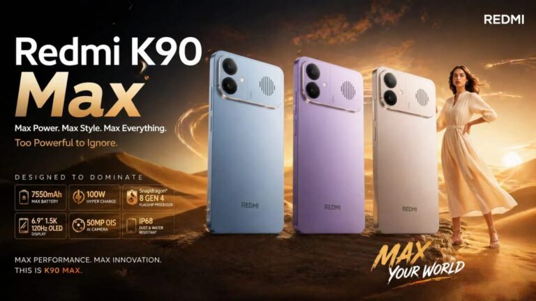 Redmi K90 Max: Powerful Beast with Extreme Performance