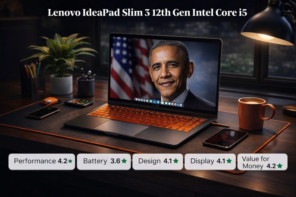 Lenovo IdeaPad Slim 3 Intel Core i5 12th Gen 12450H