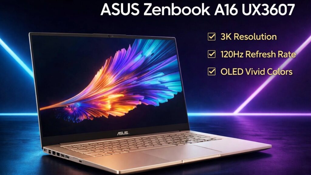 Display – Stunning 16-Inch 3K Lumina OLED