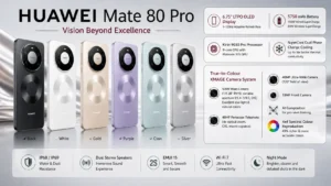 Huawei Mate 80 Pro feature image with key specifications