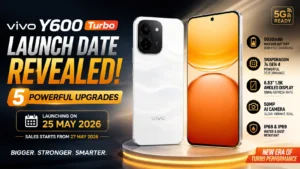 Vivo Y600 Turbo launch date and powerful upgrades poster