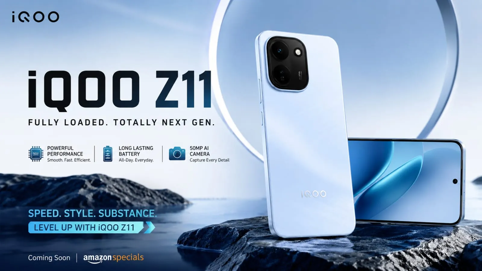 iQOO Z11 smartphone review feature image with premium design