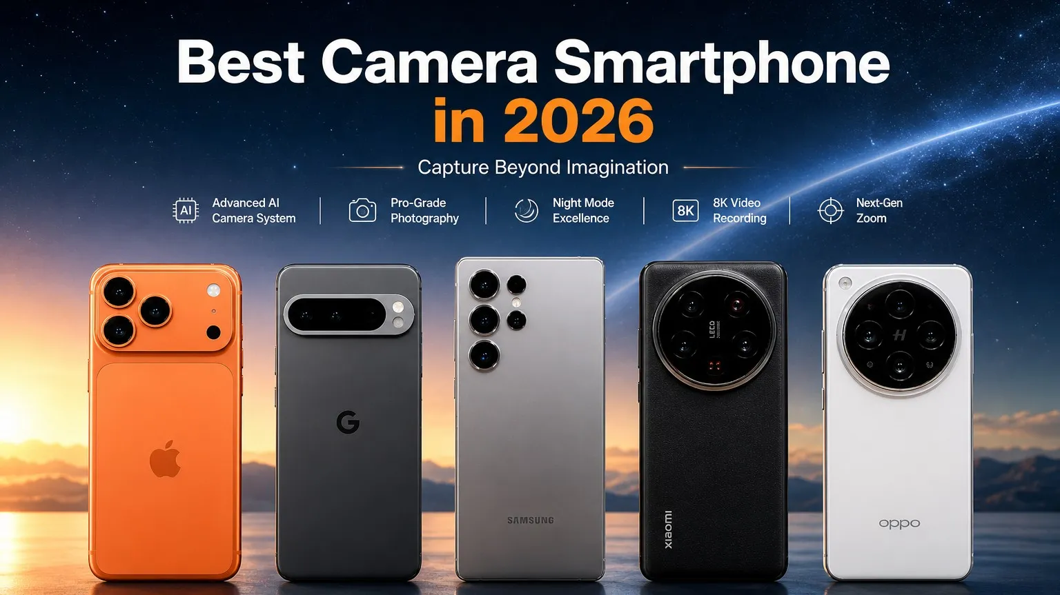 Best Camera Phones 2026 premium smartphone