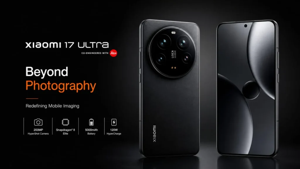 Xiaomi 17 Ultra premium flagship phone