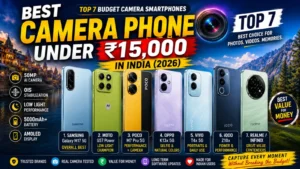 Best Camera Phone Under ₹15000 in India 2026: Ultimate Picks