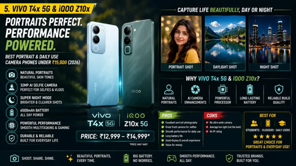 Best Camera Phone Under ₹15000 in India 2026: Ultimate Picks