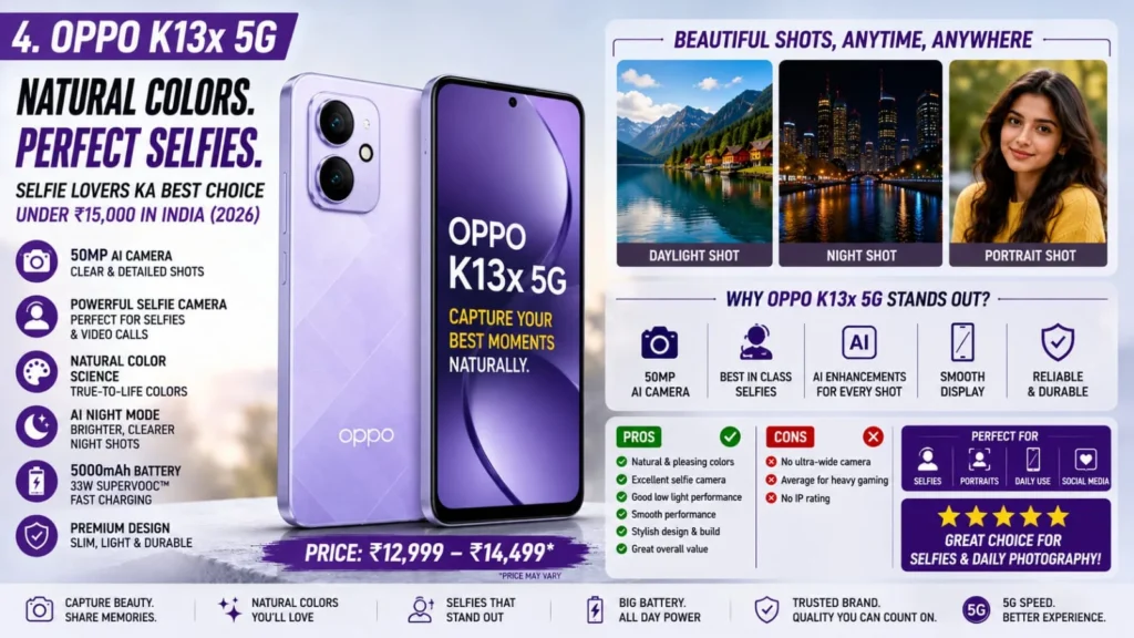 Best Camera Phone Under ₹15000 in India 2026: Ultimate Picks
