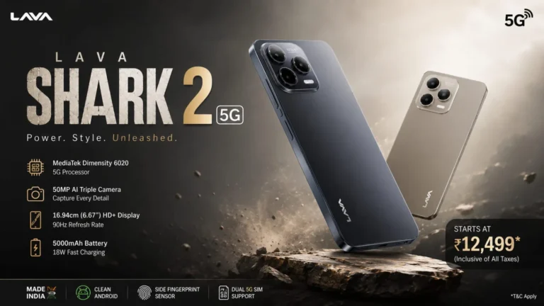 Lava Shark 2 5G budget 5G smartphone feature image
