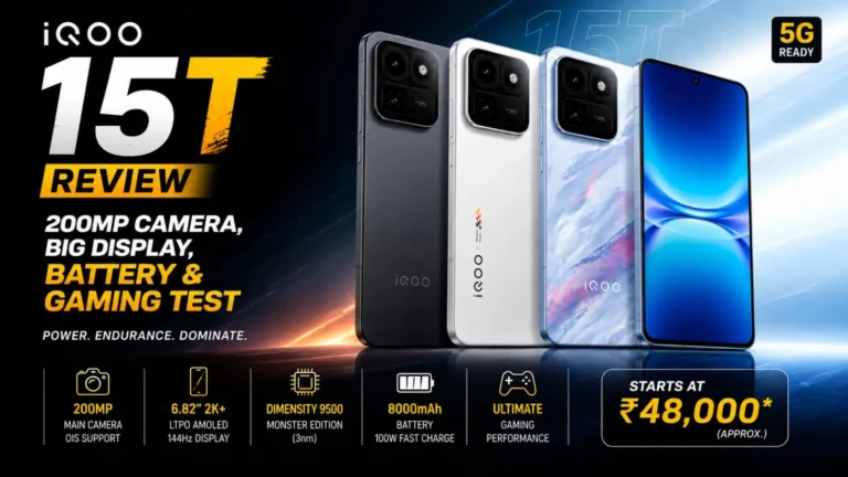 iQOO 15T Review: Flagship Killer or Overhyped Phone?