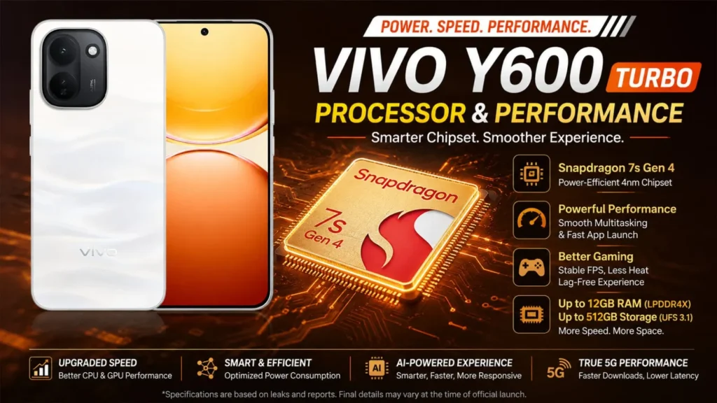 Vivo Y600 Turbo processor and Snapdragon performance