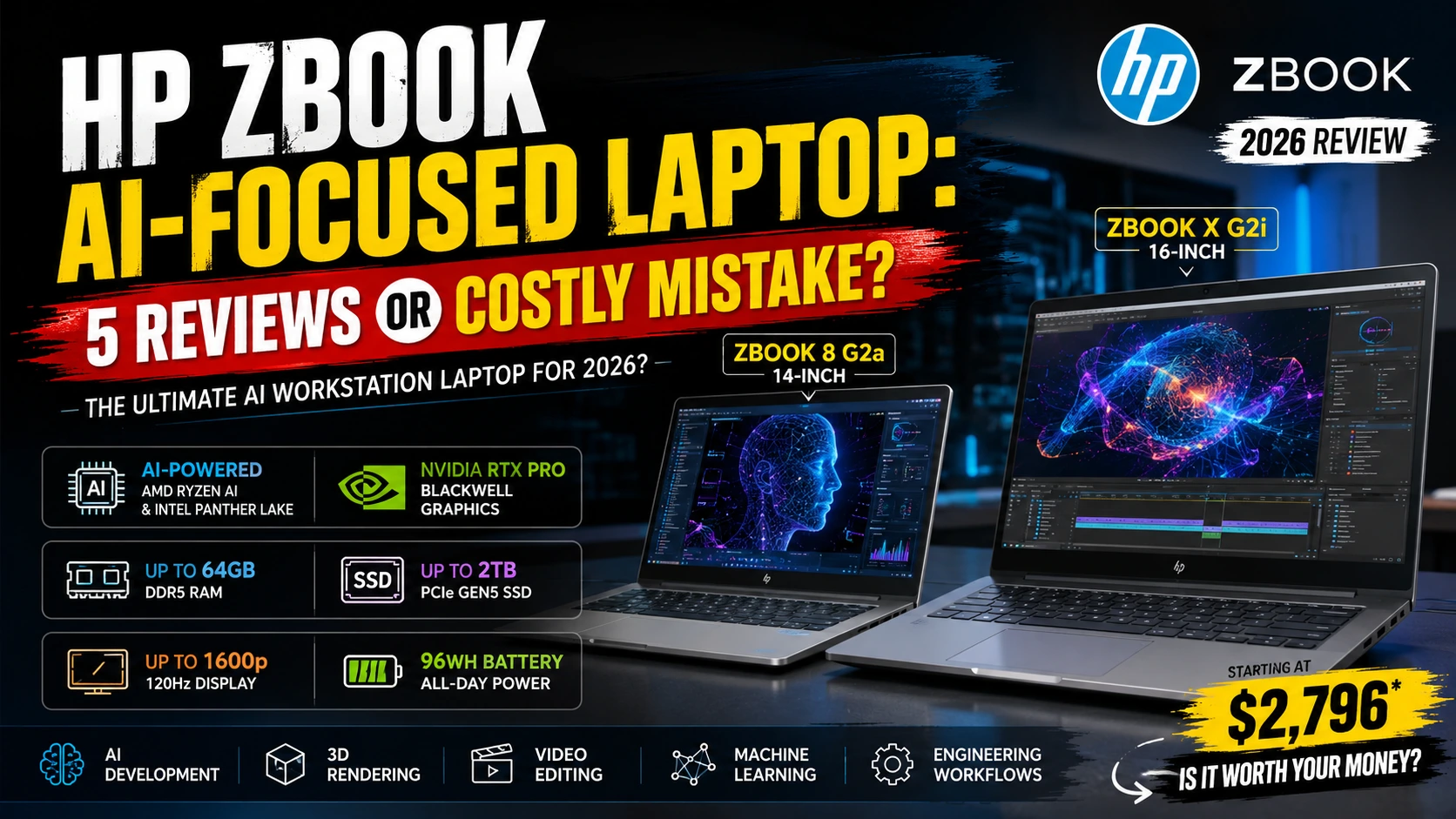 HP ZBook AI-Focused Laptop review 2026