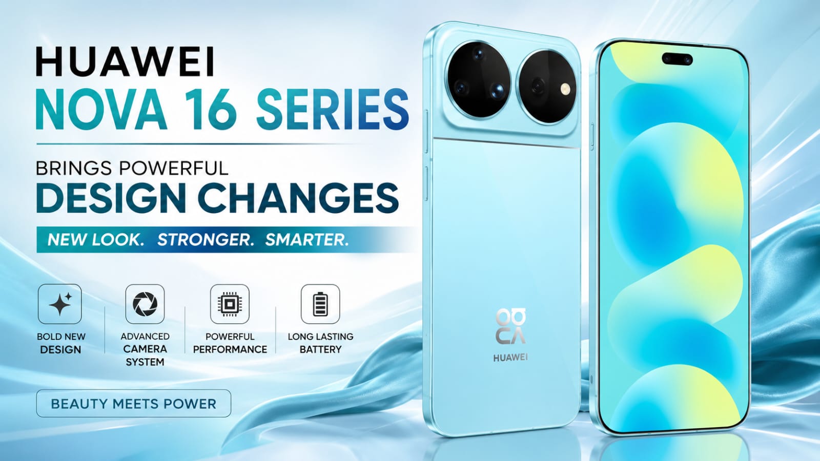 Huawei Nova 16 Series new design revealed