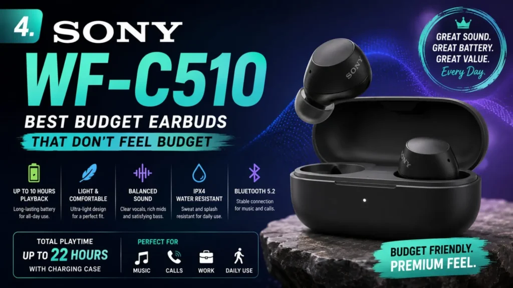 Sony WF-C510 buy link