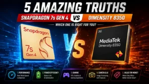 Snapdragon 7s Gen 4 vs Dimensity 8350 benchmark comparison