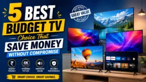 Top 5 Best Budget TVs in India 2026