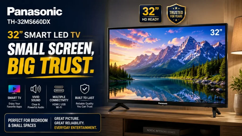 Panasonic TH-32MS660DX Panasonic TH-32MS660DX 32-inch Smart LED TV buy link