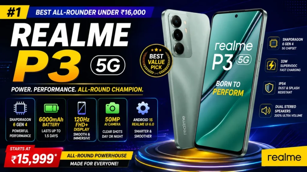 Realme P3 buy link