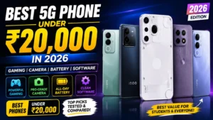Best 5G phones under ₹20000 in 2026