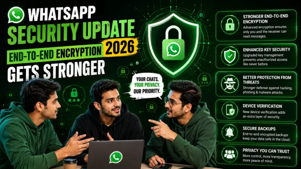 WhatsApp security update