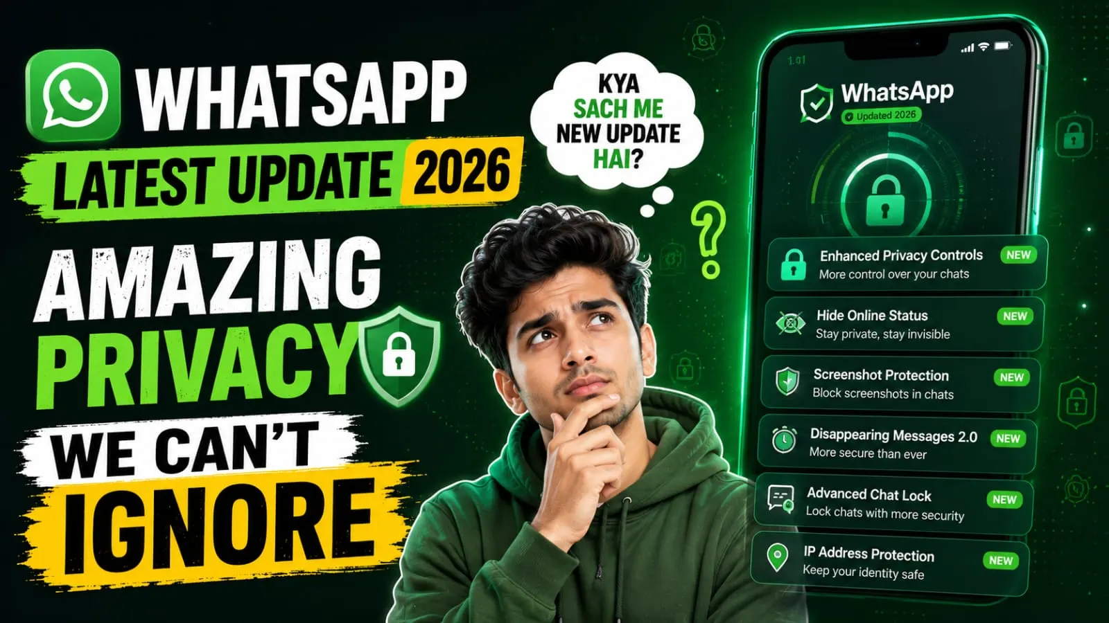 WhatsApp Latest Update 2026: Amazing Privacy image