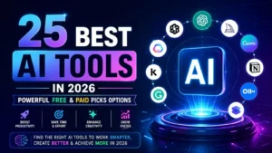 Best AI Tools in 2026 – Top 25 Free & Paid AI Software