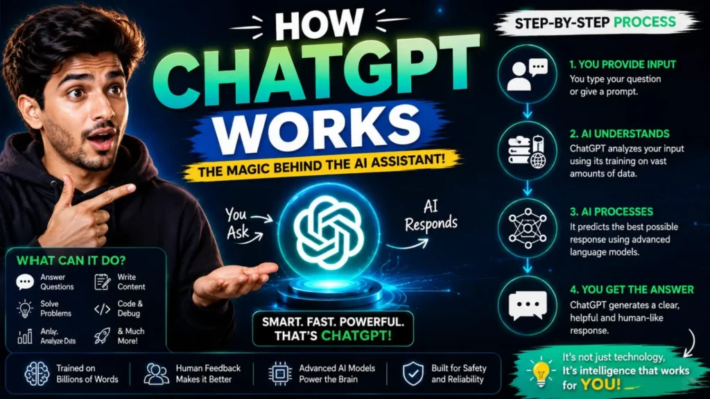 Understanding how ChatGPT processes and generates responses