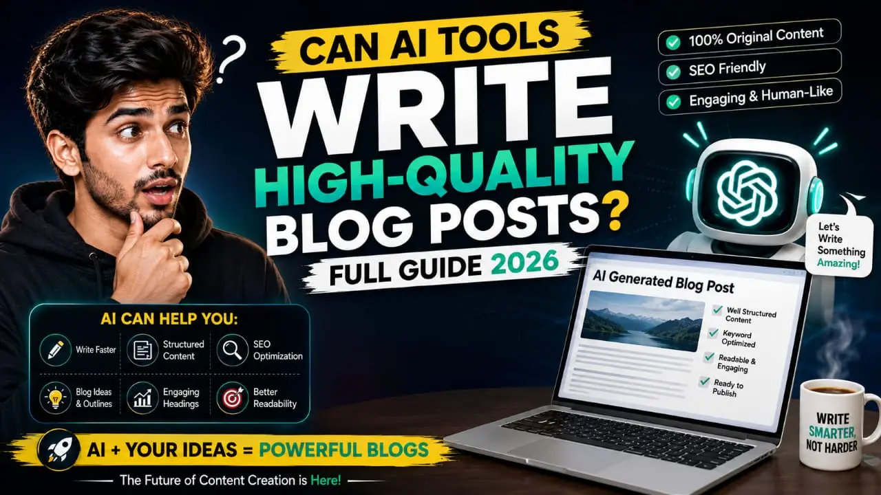 Can AI Tools Write High-Quality Blog Posts? Complete guide with AI writing example
