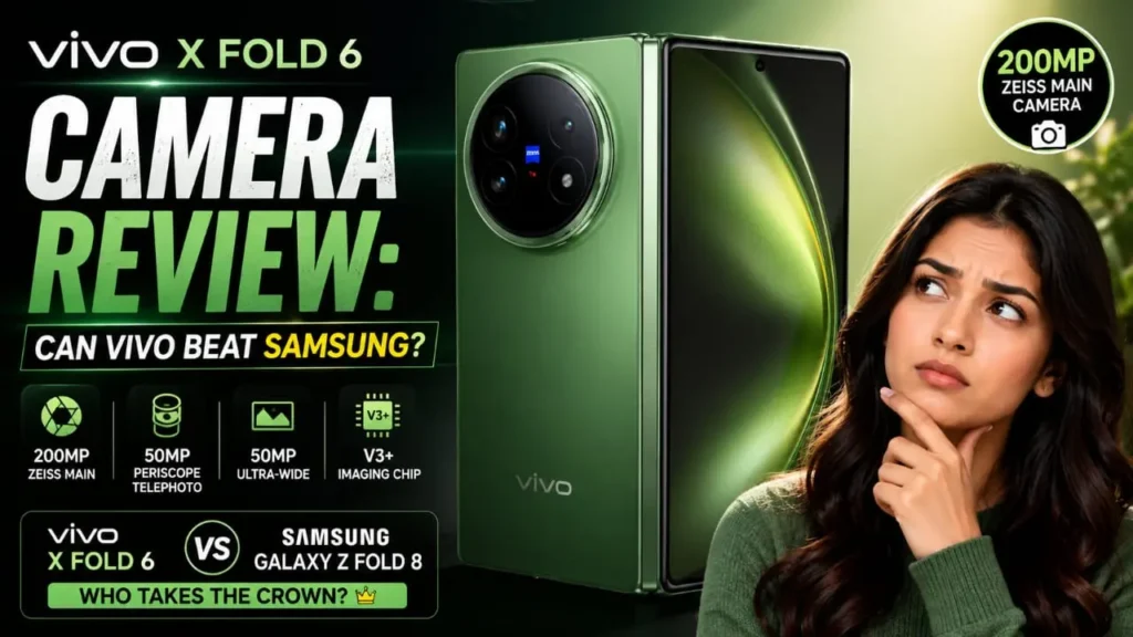 Vivo X Fold 6 200MP ZEISS camera vs Samsung foldable 2026