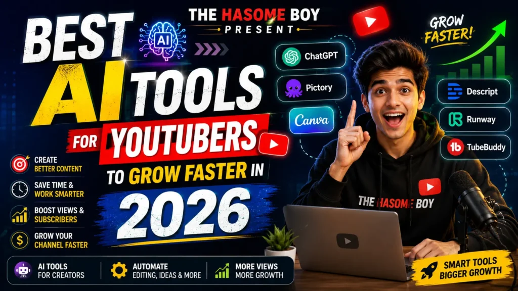 Why Should YouTubers Use AI Tools in 2026?
