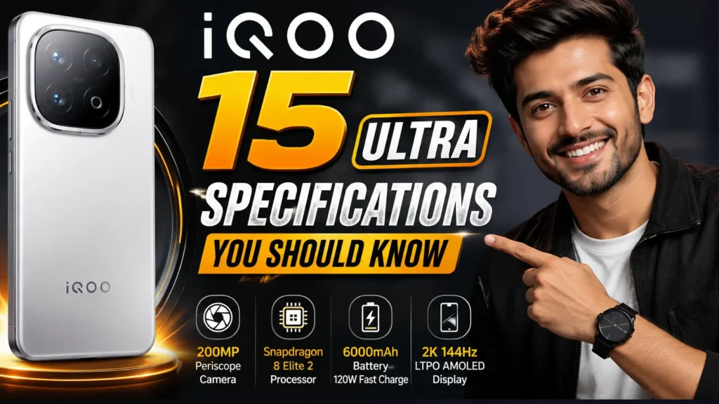 iQOO 15 Ultra specifications leaked