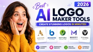 Best AI logo maker tools creating modern business logos in 2026