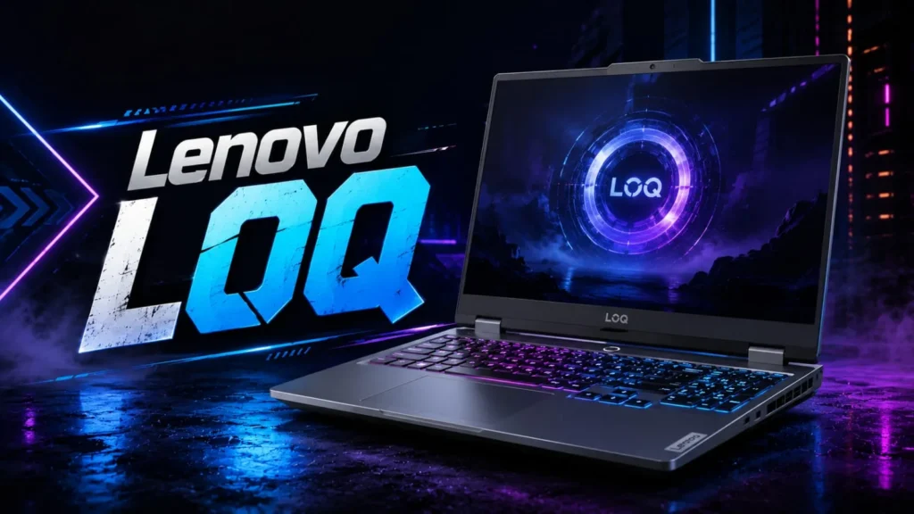 Lenovo LOQ gaming laptop with RTX 4050 and 144Hz display