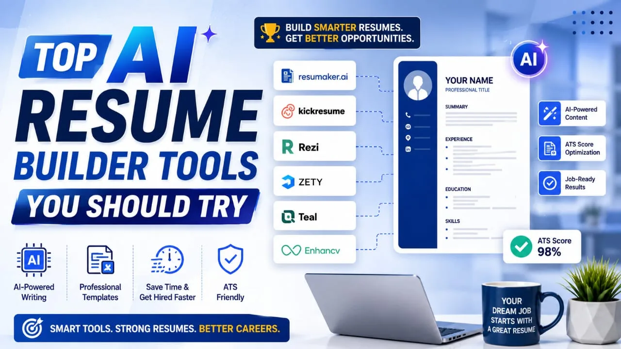 Top AI Resume Builder Tools Review and Buying Guide in 2026
