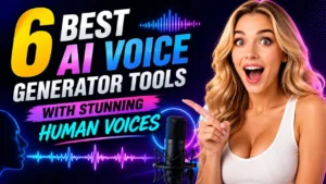 6 Best AI Voice Generator Tools With Stunning Human Voices