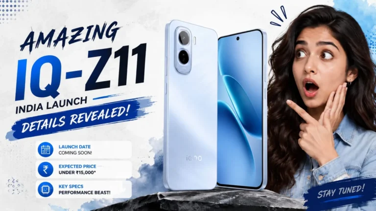 Amazing iQOO Z11 India Launch Details Revealed
