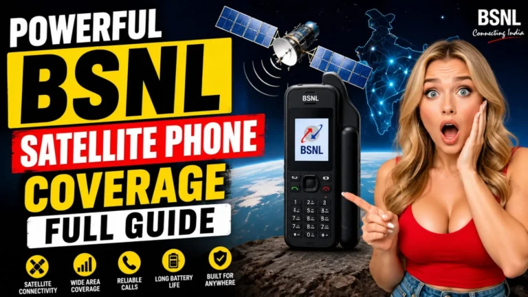 Powerful BSNL Satellite Phone Coverage Full Guide