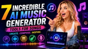 7 Incredible AI Music Generator Tools for Songs
