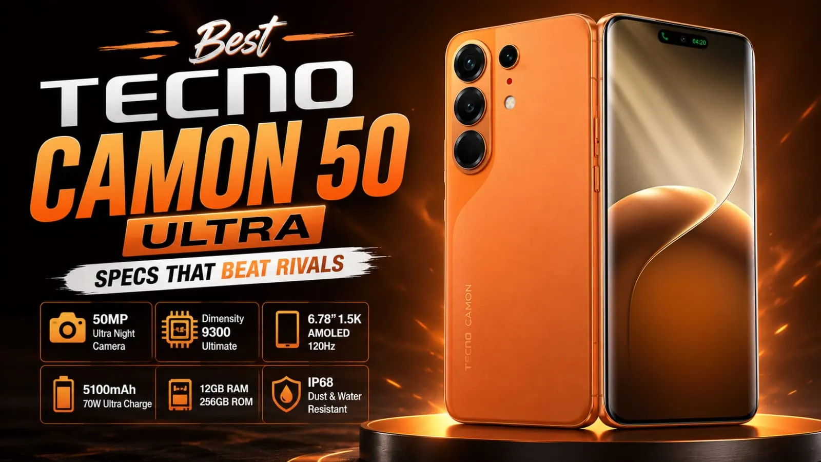 Best Tecno Camon 50 Ultra Specs That Beat Rivals