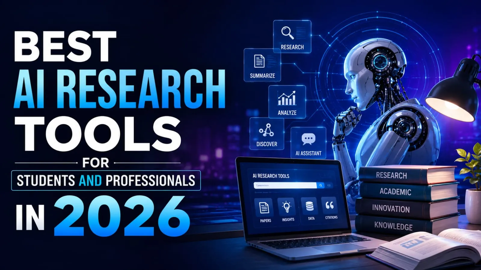 Best AI Research Tools for Students and Professionals in 2026