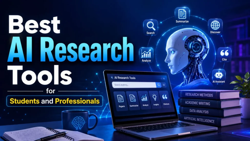 Best AI Research Tools for Students and Professionals in 2026