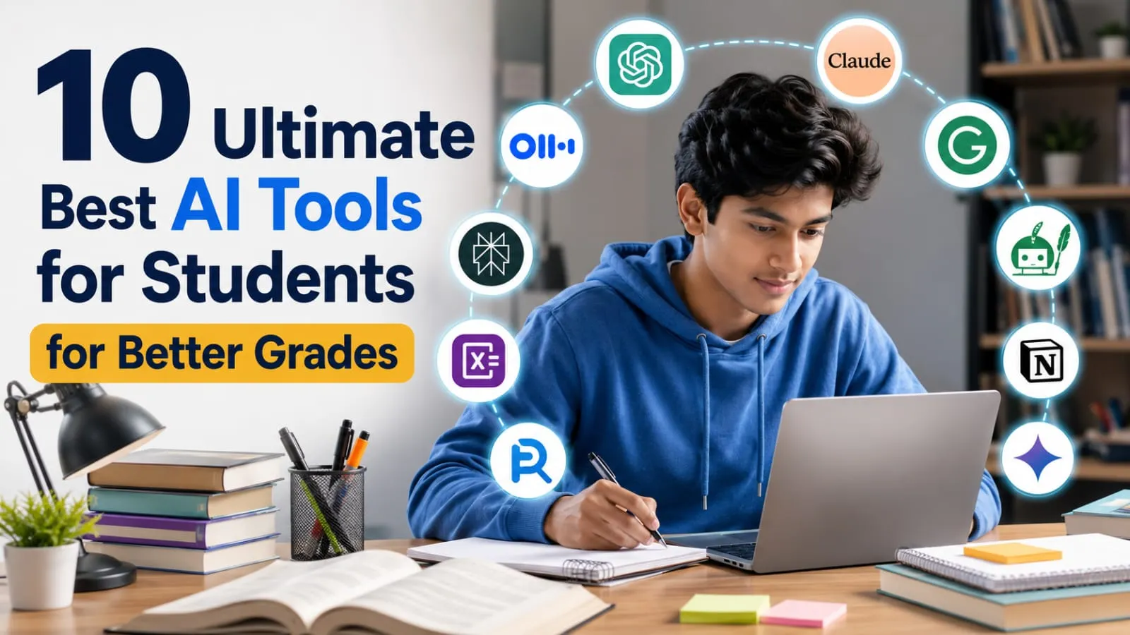 10 Ultimate Best AI Tools for Students for Better Grades