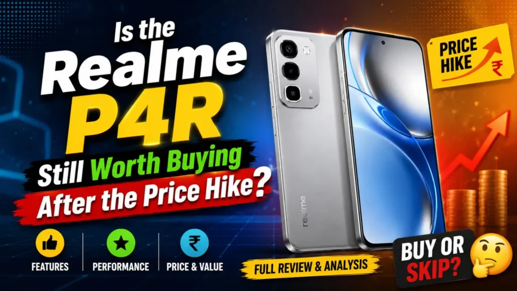 Realme P4R Price in India Increased: Full Details